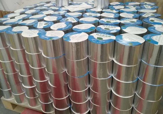 China Aluminiumfolie Mesh Butyl Rubber Tape Suitable voor Lagere Temperatuur leverancier