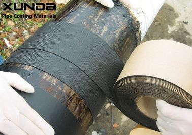 China Geotextile steunde Zelfklevende Bitumenband, Beschermende Pijpleiding die Bitumineuze Band met een laag bedekken leverancier
